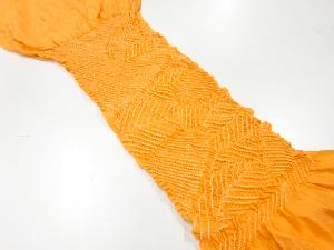 リサイクル　正絹　絞り帯揚げ